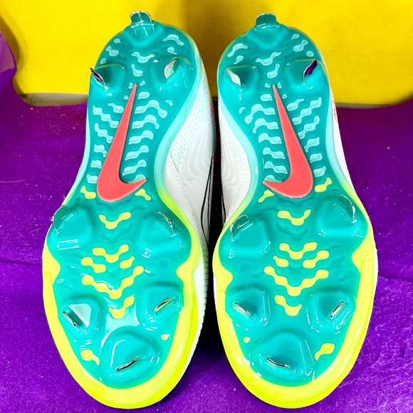 Nike Hyperdiamond 4 Pro Women's Size 12 Softball Cleats CZ5920-107 New - Picture 7 of 11